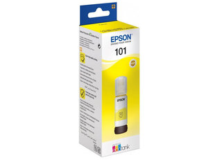 Alkuperäinen mustepatruuna Epson EcoTank 101 (C13T03V44A) Yellow 70ml hinta ja tiedot | Mustekasetit | hobbyhall.fi