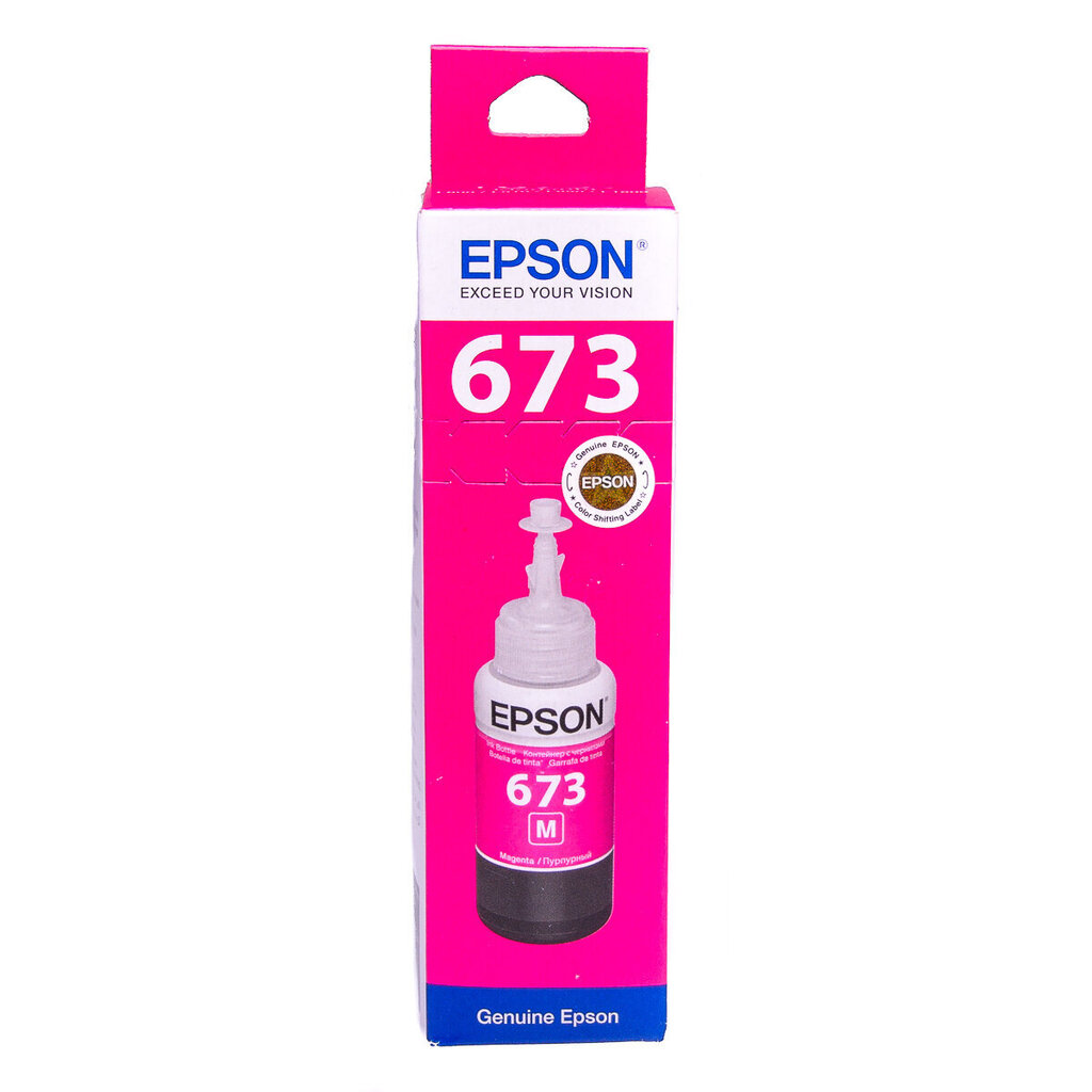 Alkuperäinen TINT Epson T6733 70ml Magenta hinta ja tiedot | Mustekasetit | hobbyhall.fi