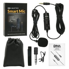 Kiinnitettävä mikrofoni DNA Smart Black hinta ja tiedot | DNA Professional Tietokoneet ja pelaaminen | hobbyhall.fi