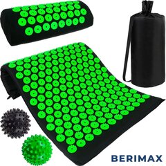 BERIMAX akupainantamatto tyynyllä + 2 hierontapalloa BRM_5904576552916 hinta ja tiedot | Berimax Urheilu ja vapaa-aika | hobbyhall.fi