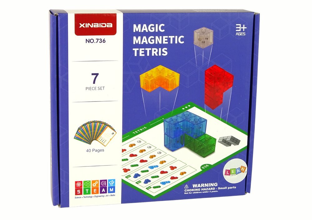 Magneettinen magneettikuutio 7 kpl hinta ja tiedot | LEGOT ja rakennuslelut | hobbyhall.fi
