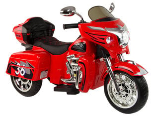 Goldwing NEL-R1800GS yksi kolmipyöräinen sähkömoottoripyörä lapsille, punainen hinta ja tiedot | Lasten sähköautot | hobbyhall.fi