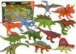 Dinosaurusfiguurisarja, 12 kpl hinta ja tiedot | Poikien lelut | hobbyhall.fi