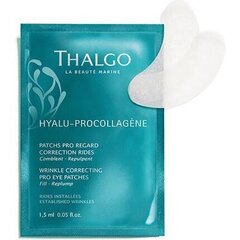 Silmänaamio - ryppyjä estävät laastarit Thalgo Hyalu-Procollagene 8 x 1,5 g hinta ja tiedot | Kasvonaamiot ja silmänalusaamiot | hobbyhall.fi