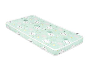 Kikka Boo Extra Comfort Clouds Mint patja, 60 cm х 120 cm х 12 cm, vihreän värinen hinta ja tiedot | Patjat | hobbyhall.fi