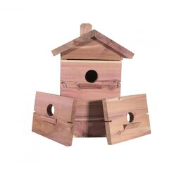 Garden&Fun, linnunpesä 21 cm x 15,5 cm x 32 cm hinta ja tiedot | Lintulaudat ja lintuhäkit | hobbyhall.fi