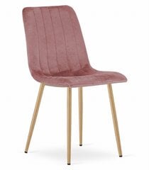 Tuoli ADRK Furniture Lav, roosa hinta ja tiedot | Ruokapöydän tuolit | hobbyhall.fi