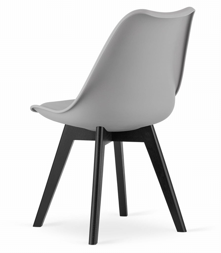 Tuoli, harmaa/musta hinta ja tiedot | Ruokapöydän tuolit | hobbyhall.fi
