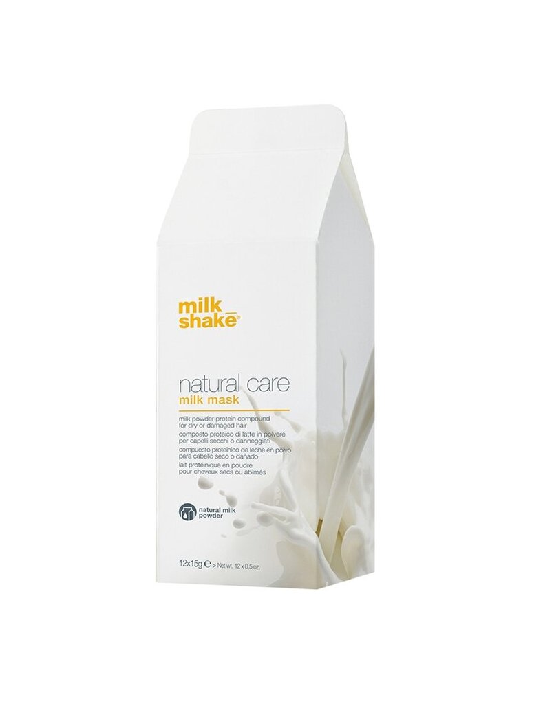Hiusnaamio maitojauheproteiineilla Milk Shake Natural Care Powdered, 15 g hinta ja tiedot | Naamiot, öljyt ja seerumit | hobbyhall.fi