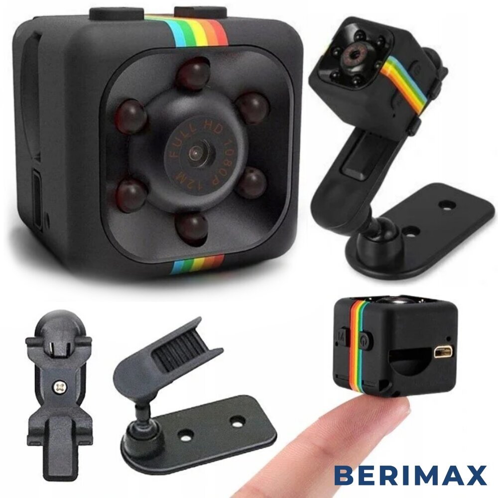 BERIMAX Mini kamera SQ COL BRM_0208008 hinta ja tiedot | Valvontakamerat | hobbyhall.fi