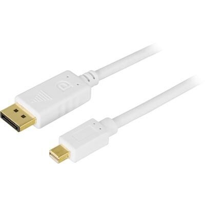 Deltaco, DisplayPort - Mini DisplayPort, 1m hinta ja tiedot | Kaapelit ja adapterit | hobbyhall.fi