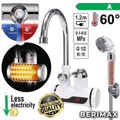BERIMAX Sähköinen vedenlämmitin / suihkusekoitin LCD KATLA-4 BRM_1804056 hinta ja tiedot | Berimax Kodin remontointi | hobbyhall.fi