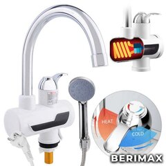 BERIMAX Sähköinen suihkusekoitin Instant Digital Pro 5 (alaspäin suuntautuva liitäntä) BRM_1804005B hinta ja tiedot | Berimax Kodin remontointi | hobbyhall.fi
