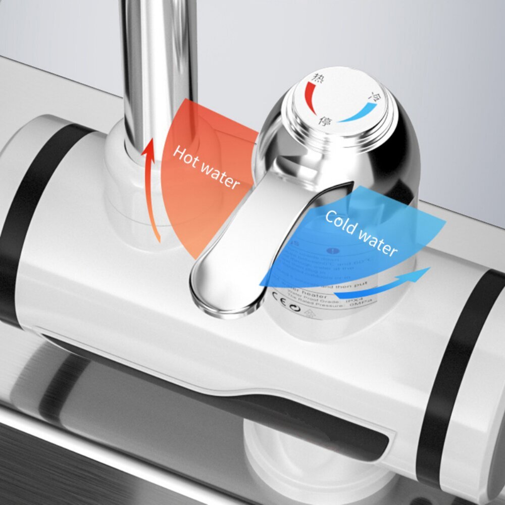 BERIMAX Sähköinen suihkusekoitin Instant Digital Pro 5 (alaspäin suuntautuva liitäntä) BRM_1804005B hinta ja tiedot | Lämminvesivaraajat | hobbyhall.fi