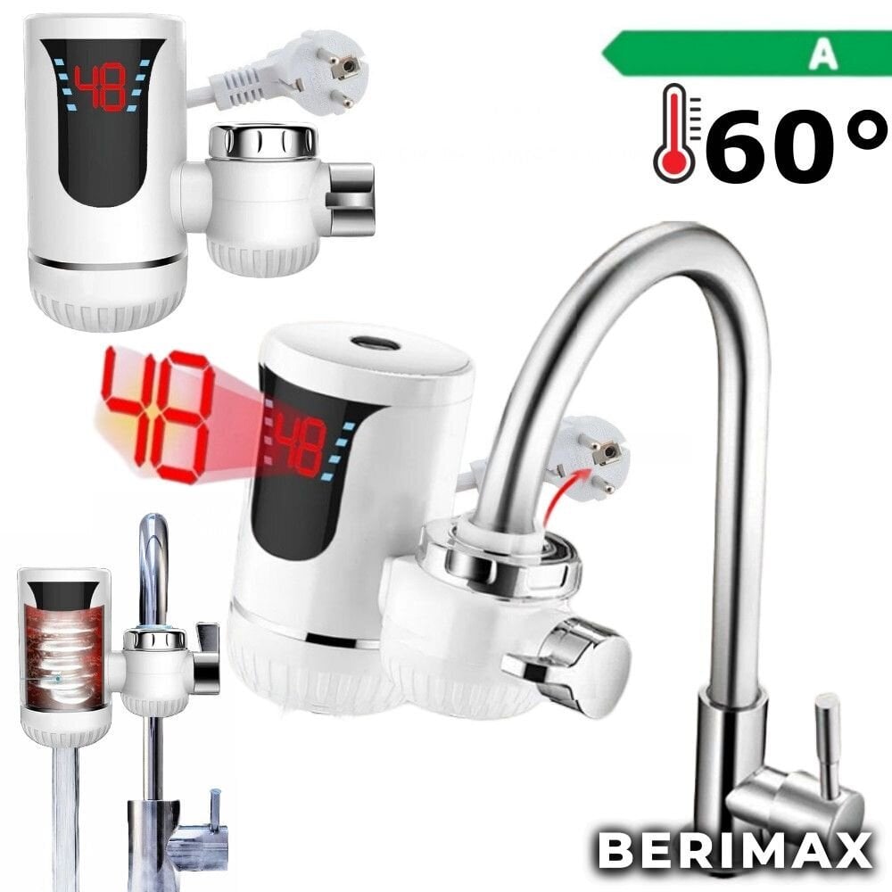 BERIMAX Instant Digital PRO 7S sähköinen vesihana BRM_1804035 hinta ja tiedot | Lämminvesivaraajat | hobbyhall.fi