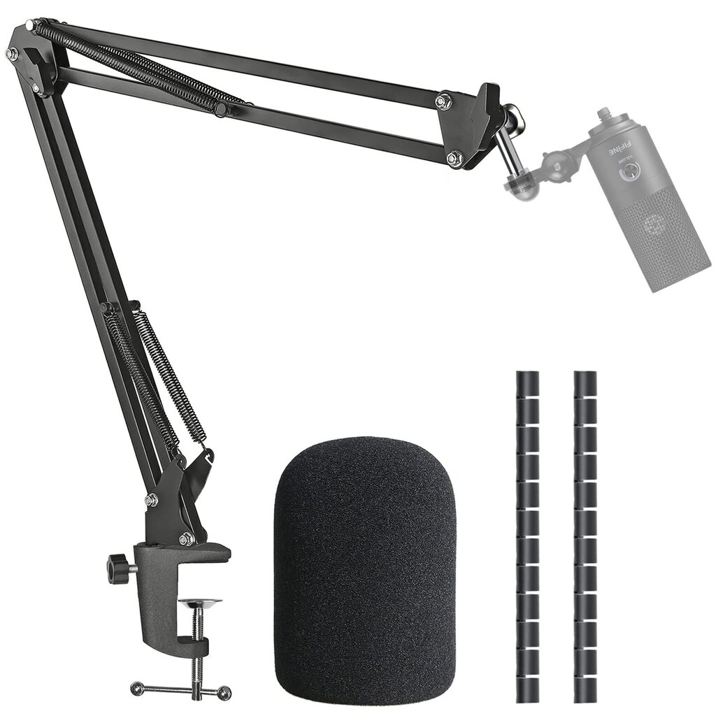 FIFINE Boom Arm Stand, Black hinta ja tiedot | Mikrofonit | hobbyhall.fi