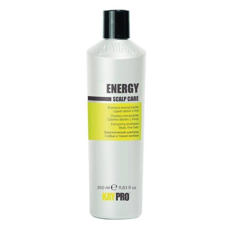 Energisoiva shampoo heikoille ohuille hiuksille KayPro, 350 ml hinta ja tiedot | Shampoot | hobbyhall.fi