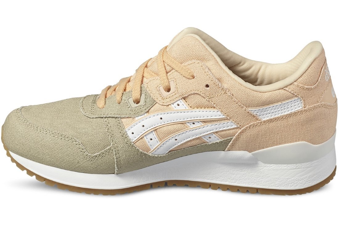 Asics naisten urheilukengät Gel-Lyte III Bleached Apricot/White hinta ja tiedot | Naisten urheilu- ja vapaa-ajan kengät | hobbyhall.fi