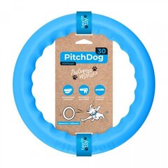 Puller Pitch Dog, Renkaan muotoinen koiran lelu 28 cm, sinisen värinen hinta ja tiedot | Koiran lelut | hobbyhall.fi