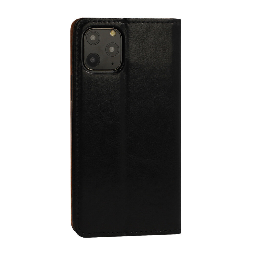 Puhelinkotelo Nahkakirja Xiaomi Redmi 8A, musta hinta ja tiedot | Puhelimen kuoret ja kotelot | hobbyhall.fi