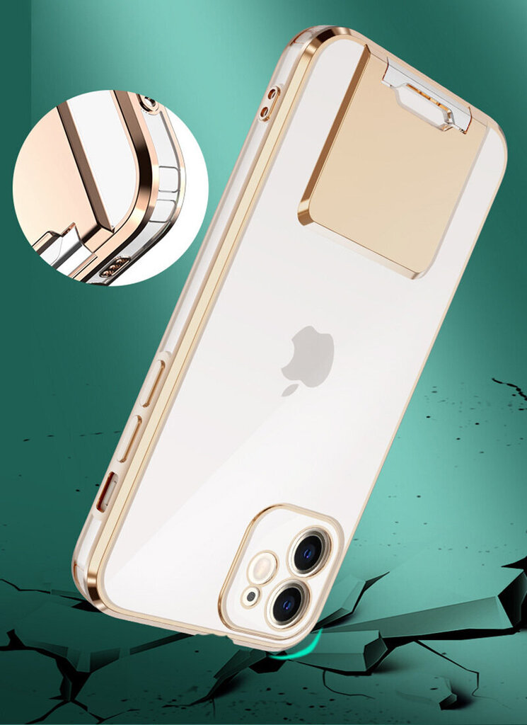 Kickstand Luxury - iPhone 12 Pro Max hinta ja tiedot | Puhelimen kuoret ja kotelot | hobbyhall.fi