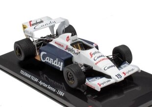 TOLEMAN TG184 - Ayrton Senna - 1984 HACHETTE 1:24 FOR013 hinta ja tiedot | Pienoismallit | hobbyhall.fi