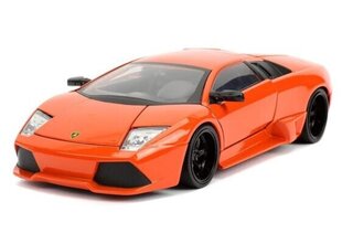 Lamborghini Murcielago 2007 Roman's *Fast & Furious 8* Orange 30765 JADA 1:24 hinta ja tiedot | Pienoismallit | hobbyhall.fi