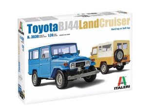 Toyota BJ44 Land Cruiser 1:24 ITALERI 3630 3630 hinta ja tiedot | Italeri Lapset | hobbyhall.fi