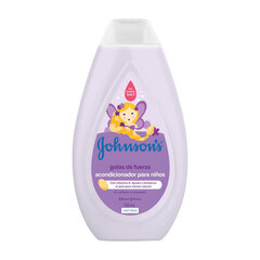 Lasten hiuksia vahvistava ja katkeamista ehkäisevä hoitoaine Johnson's (500 ml) hinta ja tiedot | Johnson's Hajuvedet ja kosmetiikka | hobbyhall.fi