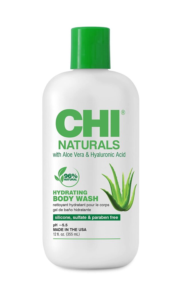 Kosteuttava suihkugeeli Chi Naturals Aloe Vera, 355 ml hinta ja tiedot | Suihkusaippuat ja suihkugeelit | hobbyhall.fi