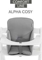 Syöttötuolin pehmuste Hauck Alpha Cosy Comfort, Stretch Grey hinta ja tiedot | Hauck Vauvan ruokailutarvikkeet | hobbyhall.fi