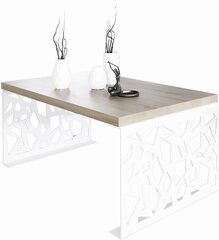 Sohvapöytä Semara 100x60cm, vaaleanruskea/valkoinen hinta ja tiedot | Sohvapöydät | hobbyhall.fi