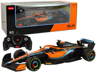 McLaren F1 1:18 kauko-ohjattava auto, oranssi hinta ja tiedot | Poikien lelut | hobbyhall.fi