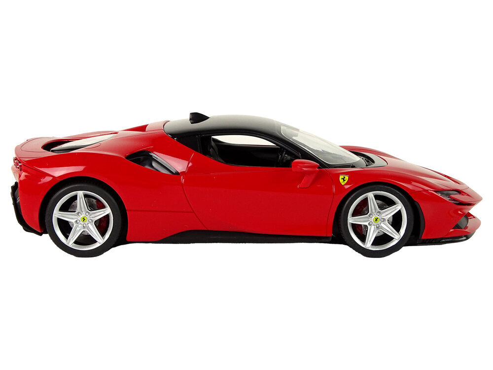 Ferrari SF90 1:14 kauko-ohjattava auto, punainen hinta ja tiedot | Poikien lelut | hobbyhall.fi