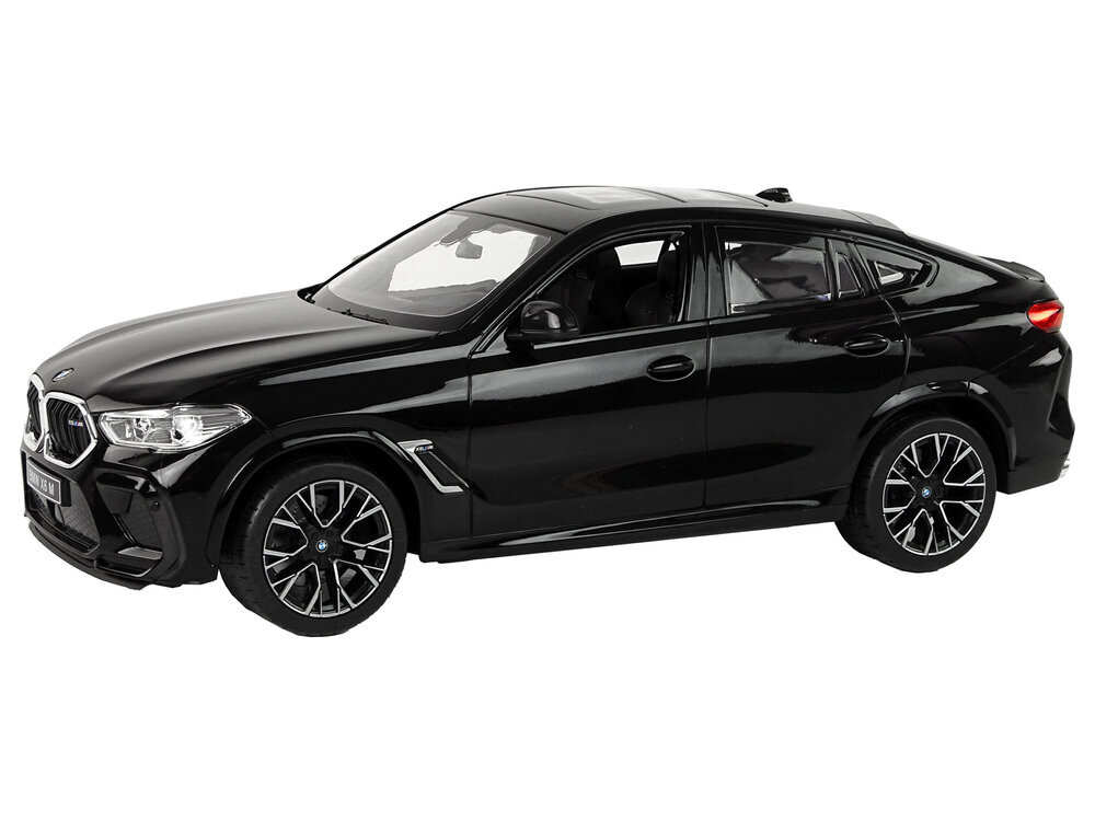 Kauko-ohjattava auto BMW X6 M 1:14, musta hinta ja tiedot | Poikien lelut | hobbyhall.fi