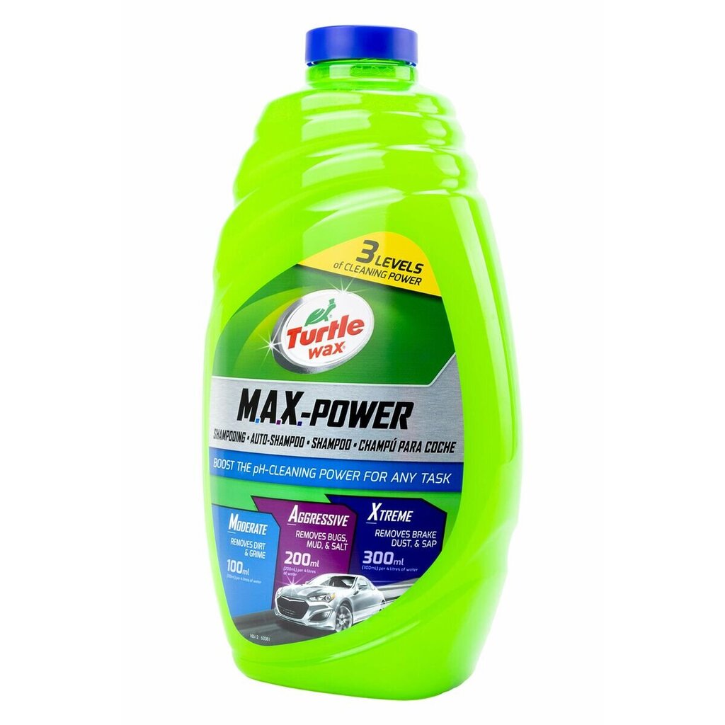 Auton shampoo Max Power Car Wash 1.42L Turtle Wax hinta ja tiedot | Autokemikaalit | hobbyhall.fi