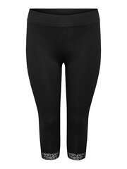 Naisten leggingsit CARTIME Slim Fit 15206763 Musta hinta ja tiedot | Naisten vapaa-ajan housut | hobbyhall.fi