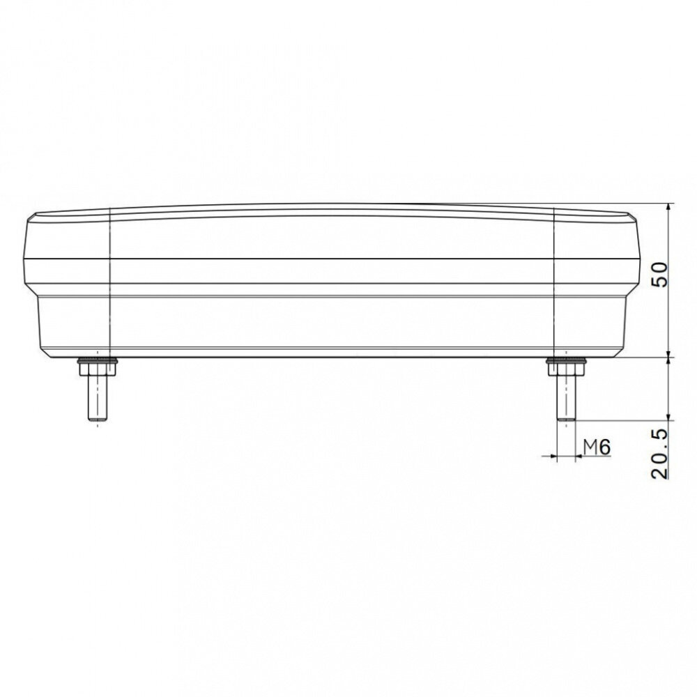 Perävaunun valo IP68 FT-270 P TB LED COF Fristom hinta ja tiedot | Peräkärryt ja venetrailerit | hobbyhall.fi