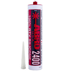 Punainen silikonitiiviste, lämmönkestävä tiiviste 343°C RTV Silicone 310ml ABRO SS2400 hinta ja tiedot | Abro Autokemikaalit ja ilmanraikastimet | hobbyhall.fi