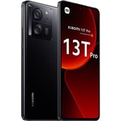 Xiaomi 13T Pro 5G 12/512GB Black MZB0EL3EU hinta ja tiedot | Xiaomi Puhelimet, älylaitteet ja kamerat | hobbyhall.fi