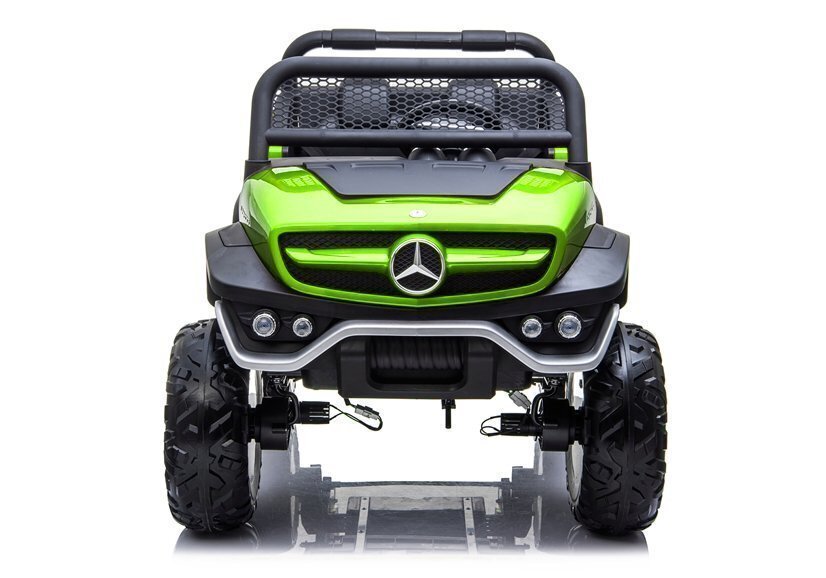 Mercedes Unimog sähköauto lapsille, vihreä hinta ja tiedot | Lasten sähköautot | hobbyhall.fi