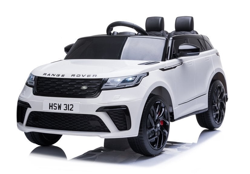 Range Rover sähköauto lapsille, valkoinen hinta ja tiedot | Lasten sähköautot | hobbyhall.fi