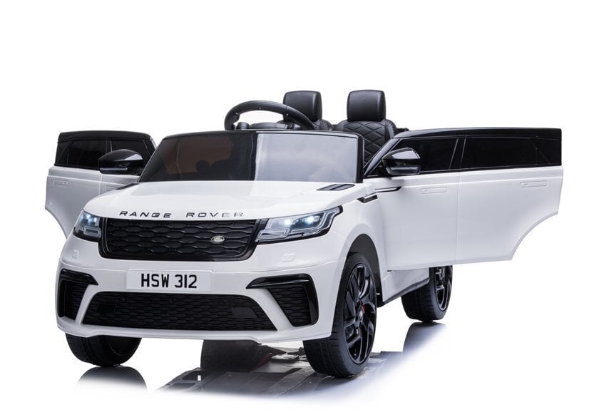 Range Rover sähköauto lapsille, valkoinen hinta ja tiedot | Lasten sähköautot | hobbyhall.fi