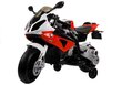 Bmw S1000RR yksittäinen sähkömoottoripyörä lapsille, punainen hinta ja tiedot | Lasten sähköautot | hobbyhall.fi