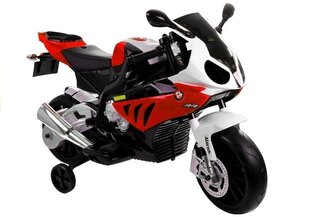 Bmw S1000RR yksittäinen sähkömoottoripyörä lapsille, punainen hinta ja tiedot | BMW Lapset | hobbyhall.fi