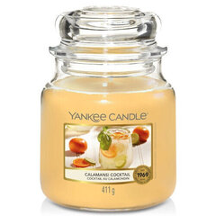 Yankee Candle Aromaattinen kynttilä Classic medium Calamansi Cocktail 411 g hinta ja tiedot | Kynttilät ja kynttilänjalat | hobbyhall.fi