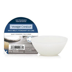 Yankee Candle Tuoksuvaha Baby Powder 22 g hinta ja tiedot | Kynttilät ja kynttilänjalat | hobbyhall.fi