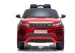 Range Rover Evoque sähköauto lapsille, punainen hinta ja tiedot | Lasten sähköautot | hobbyhall.fi