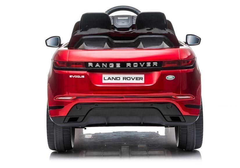 Range Rover Evoque sähköauto lapsille, punainen hinta ja tiedot | Lasten sähköautot | hobbyhall.fi