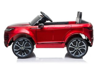 Range Rover Evoque sähköauto lapsille, punainen hinta ja tiedot | Lasten sähköautot | hobbyhall.fi